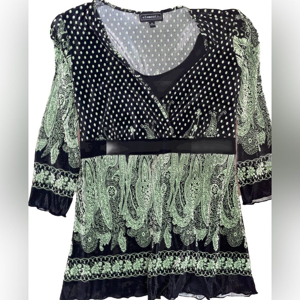 Elementz Tie Tunic Top